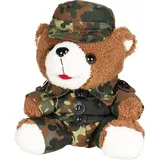 Max Fuchs MFH Teddybär, mit flecktarn, Kostüm und Mütze,