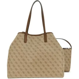 GUESS Victtoria Shopper Tasche 40 cm braun