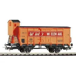 PIKO 54009 H0 Gedeckter Güterwagen Wiel's mit Bremserhaus, B, Ep. III