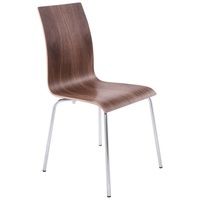 KADIMA DESIGN Esszimmerstuhl CLAssIC -Stuhl (nicht stapelbar) Holz Braun braun
