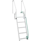 vidaXL Dockleiter 5 Stufen