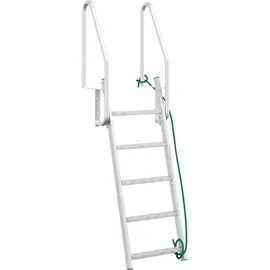 vidaXL Dockleiter 5 Stufen