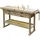Holzmann Maschinen Hobelbank Massivholz 162,5 x 86 x 51 cm rot 4 Schubladen