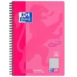 Oxford Collegeblock TOUCH Lineatur 28 kariert mit Rand DIN B5 mit Rand, 1 Block