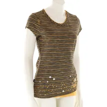 Chillaz Fancy Little Dot Damen T-Shirt-Braun-XS
