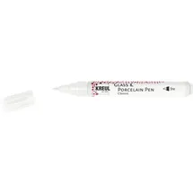 Kreul Glass & Porcelain Pen Classic 1 St. 1-2 Mm Weiß