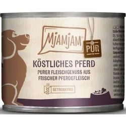 Hunde - Nassfutter MJAMJAM Dog Adult Pferd pur