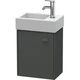 Duravit Waschtischunterschrank wandhängend „Brioso“ 36,4 × 44,2 × 23,9 cm, in Graphit Matt