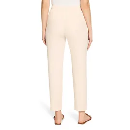 Cartoon Leinenhose Damen Lässig Beige 46