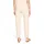 Cartoon Leinenhose Damen Lässig Beige 46