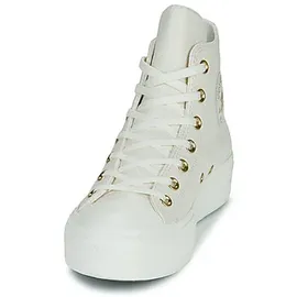 Converse CHUCK TAYLOR ALL STAR LIFT PLATFORM GOLD in Weiss, 40