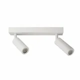 Spectrum LED Deckenleuchte Madara 2x GU10 MR11 schwenkbar IP20 weiß max. 4W rund,