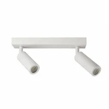 Spectrum LED Deckenleuchte Madara 2x GU10 MR11 schwenkbar IP20 weiß max. 4W rund,