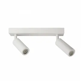 Spectrum LED Deckenleuchte Madara 2x GU10 MR11 schwenkbar IP20 weiß max. 4W rund,