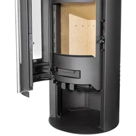 Justus Mino 2.0 Stahl schwarz/Abdeckplatte Keramik grappa