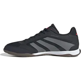 adidas Herren Fussball-Hallenschuhe Predator, CBLACK/GREFOU/LUCRED, 44 2⁄3
