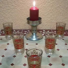 Marrakesch Orient & Mediterran Interior Orientalisches Teeglas 0,12 l 6 St.