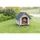 Trixie Hundehütte Cottage 77 x 82 x 88 cm Holz Grau