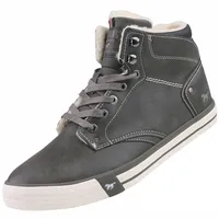 Mustang Herren High Top Sneaker Dunkelgrau EU 45