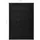vidaXL Fußmatte 60 x 90 cm Schwarz