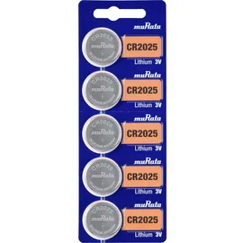 MURATA CR2025 3V 160 mAh 5 St.