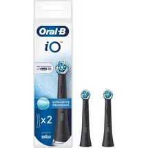 Oral-B iO Ultimative Reinigung Aufsteckbürste schwarz 2 St.