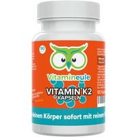 Vitamin K2 Kapseln - 200 μg MK7 All Trans vegan - hochdosiert - Vitamineule