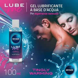 MY.SIZE Lube Me Premium Gleitgel Tingly Warming 100 ml