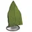 RAMROXX Schutzhülle Premium für Hängesessel Polyester 190 x 100 cm Grün