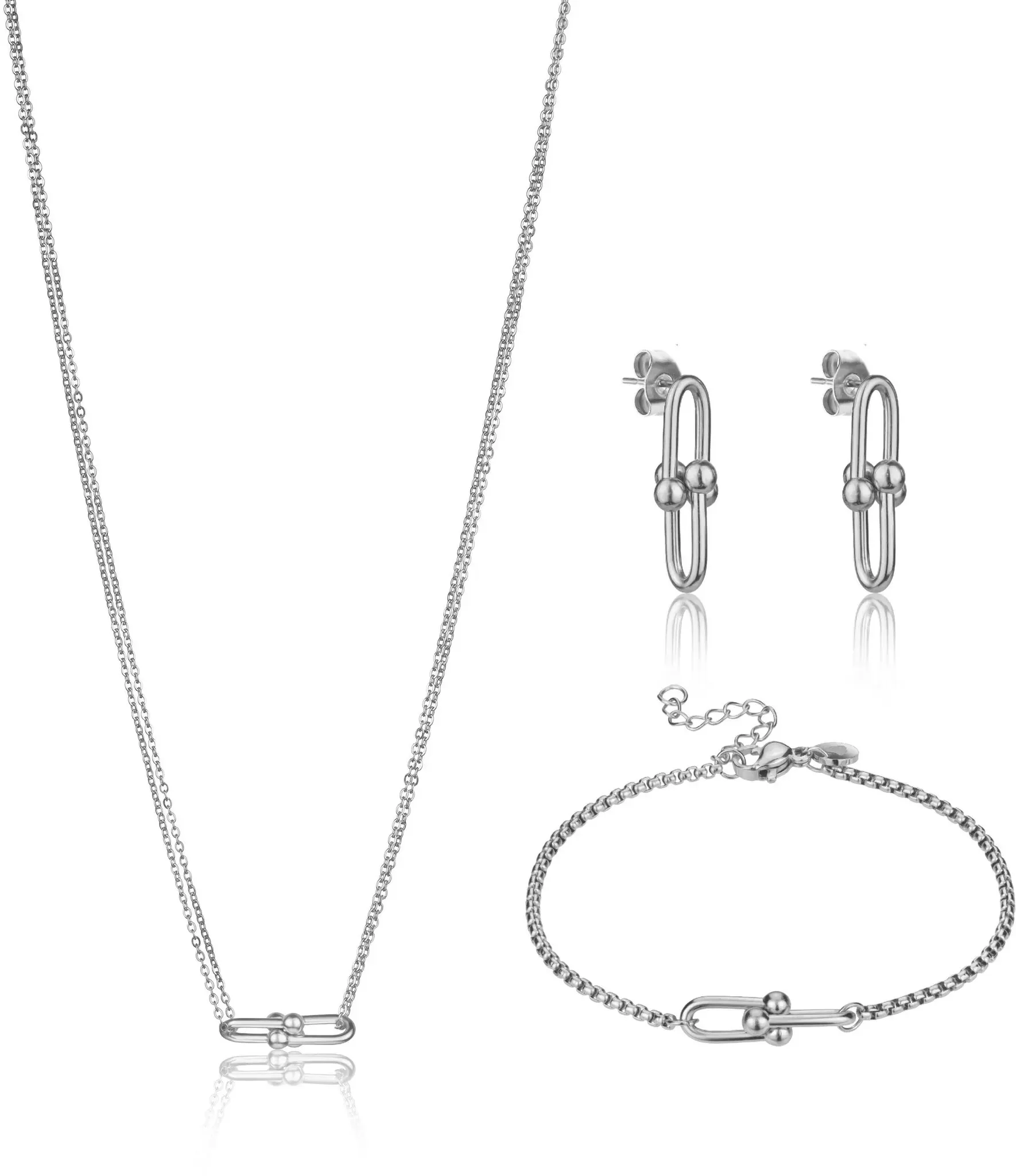 Ohrring und Ketten Set MARC LAUDER 