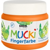 Kreul Mucki Fingerfarbe 150 ml orange