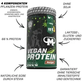 Mammut Nutrition Vegan Protein Nougat Pulver 460 g