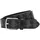 Lacoste Herrengürtel Lederimitat schwarz 90 cm