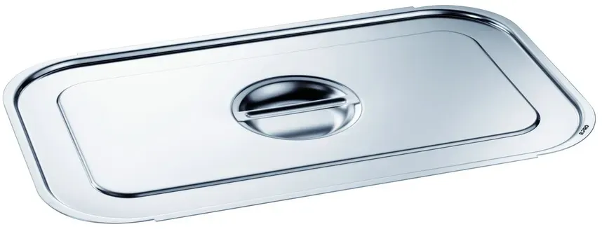 B.PRO Gastronorm Deckel mit Griffmulde für GN mit Bügelgriff Edelstahl-GN 1/1 (530 x 325 mm)
