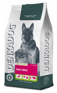 Denkadog Duo Croc hondenvoer   2 x 12,5 kg