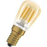 Osram Vintage 1906 LED Special Shapes Dimmable Stabform LED-Lampe Glas Gold 2,8 W 250 lm 2200 K Dimmbar CRI: 80