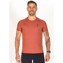 On Herren T-Shirt Performance-T, Auburn / Ruby, XL