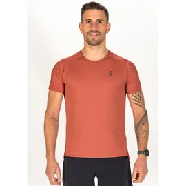 On Herren T-Shirt Performance-T, Auburn / Ruby, XL