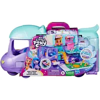 My Little Pony Mini World Magic Mare Stream, Wohnmobil Spielset zum Selbergestalten für Kinder