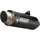 MIVV Gp Honda Cb 125 R 2021-24 H.077.lxbp Homologiertes Vollliniensystem - Black - Homologated