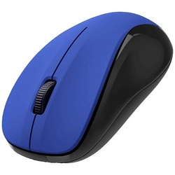 Hama Wireless 3-Tasten Maus MW-300 V2 blau (Kabellos), Maus, Blau