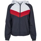 URBAN CLASSICS 3-tone Parka Navy / White / Red S