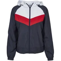 URBAN CLASSICS 3-tone Parka Navy / White / Red S