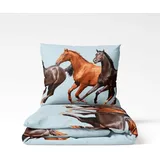 Baumwollbettwäsche 200x200 Pferd