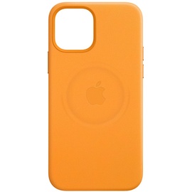 Apple iPhone 12 Pro Max Leder Case mit MagSafe california poppy