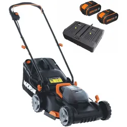 Akku Rasenmäher Worx WG743E - 2X20V 4 Ah