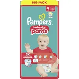 Pampers Pampers® Windeln baby-dryTM BIG PACK Größe Gr.4 (9-15 kg) für Babys und Kleinkinder , 56 St.