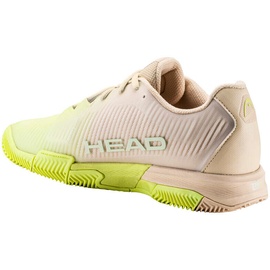 Head Revolt Pro 4.0 Clay Sandplatzschuhe - Macadamia / Lime - EU 38 1/2