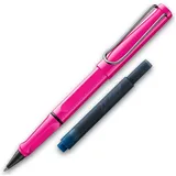 Lamy Tintenroller safari roll-ink mit T10 Tintenpatrone, pink