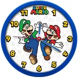 Super Mario Wanduhr 25cm: Der Blickfang für jedes Gamer-Zimmer